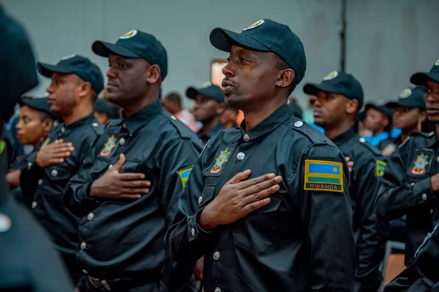 Policja w Rwandzie