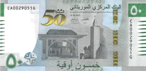 50 ouguiya (awers)