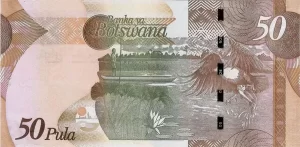 50 puli botswańskich (rewers)